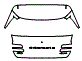 2024 Genesis GV80 3.5T PRESTIGE AWD Trunk Lid Kit - PPF