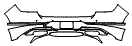 2022 Genesis GV80 Rear Bumper Kit - PPF