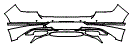 2021 Genesis GV80 Rear Bumper Kit - PPF
