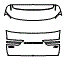 2023 Genesis GV70 2.5T PRESTIGE AWD Trunk Lid Kit - PPF