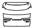 2022 Genesis GV70 3.5T SPORT PLUS WITH ELSD AWD Trunk Lid Kit