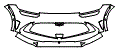 2024 Genesis GV60 STANDARD AWD Bumper Kit - PPF