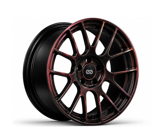 Avery Dennison SW900 Solar Dawn Black/Red Color Shift Satin Rim Wrap | SW900-476-S