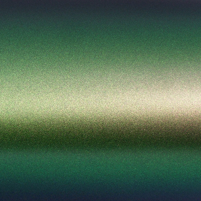 Avery Dennison SW900 Urban Jungle Silver/Green ColorFlow Satin Vinyl Wrap | SW900-786-S