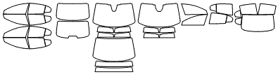 2025 MAZDA MAZDA3 SEDAN CARBON TURBO Tint Kit