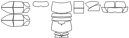 2025 NISSAN PATHFINDER ROCK CREEK  Tint Kit