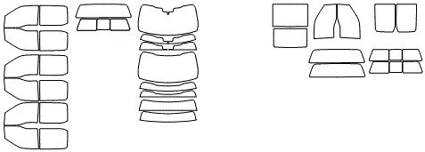 2025 FORD F-150 LIGHTNING PLATINUM  Tint Kit