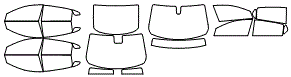 2025 CHEVROLET MALIBU LS  Tint Kit