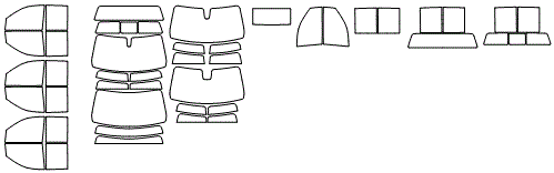 2025 GMC SIERRA HD 2500 SLE Tint Kit