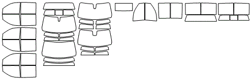 2025 GMC SIERRA HD 2500 SLE Tint Kit