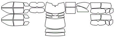 2025 INFINITI QX60 SENSORY  Tint Kit