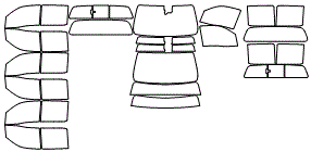 2025 NISSAN FRONTIER SL  Tint Kit