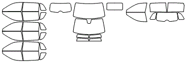 2025 HONDA CR-V HYBRID TOURING  Tint Kit