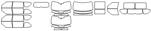2025 INFINITI QX80 SENSORY  Tint Kit