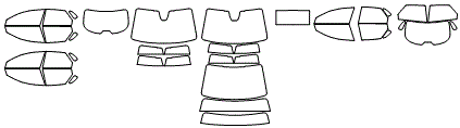 2025 MAZDA CX-30 SUNA  Tint Kit