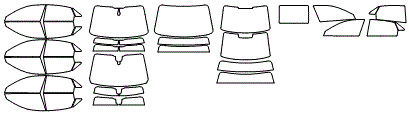 2025 AUDI S4 PRESTIGE  Tint Kit