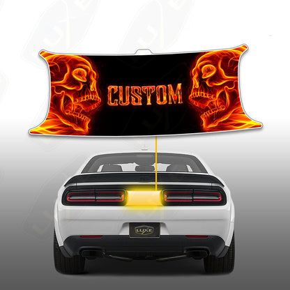 Challenger Taillight Divider Decal - Printed - Custom Design Kit