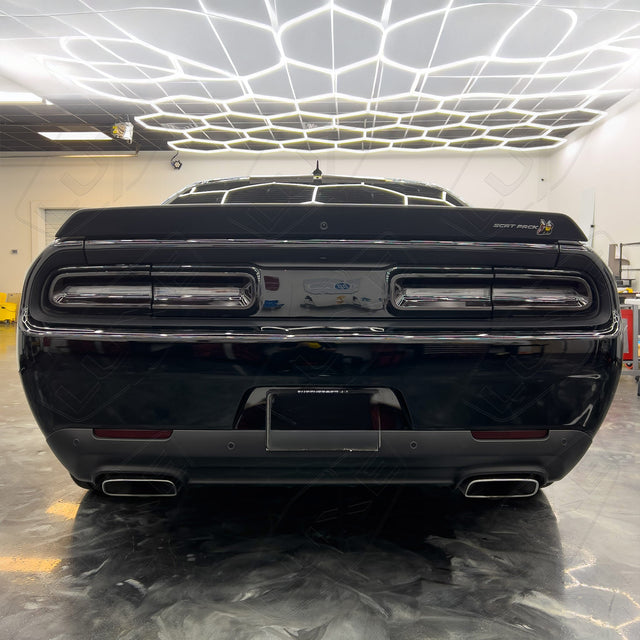 Challenger Racetrack Taillamp Overlays - Full Coverage Kit