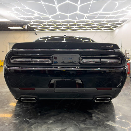 Challenger Racetrack Taillamp Overlays - Full Coverage Kit