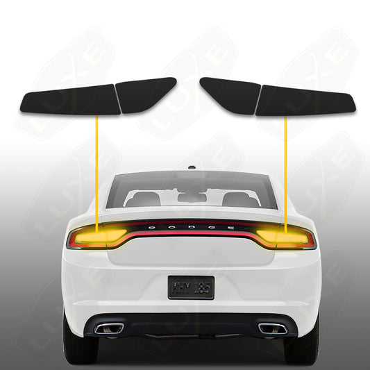 Charger Tail Light Tint - All Inner Lights Overlays Kit