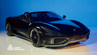 Avery Dennison SW900 Obsidian Black Gloss Vinyl Wrap | SW900-191-O