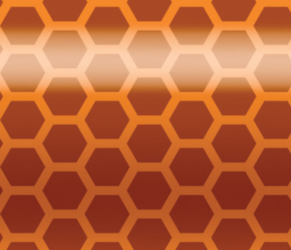 Avery Dennison™ V8000 VisiFlex Reflective Prismatic Vinyl Film - Flourescent Orange