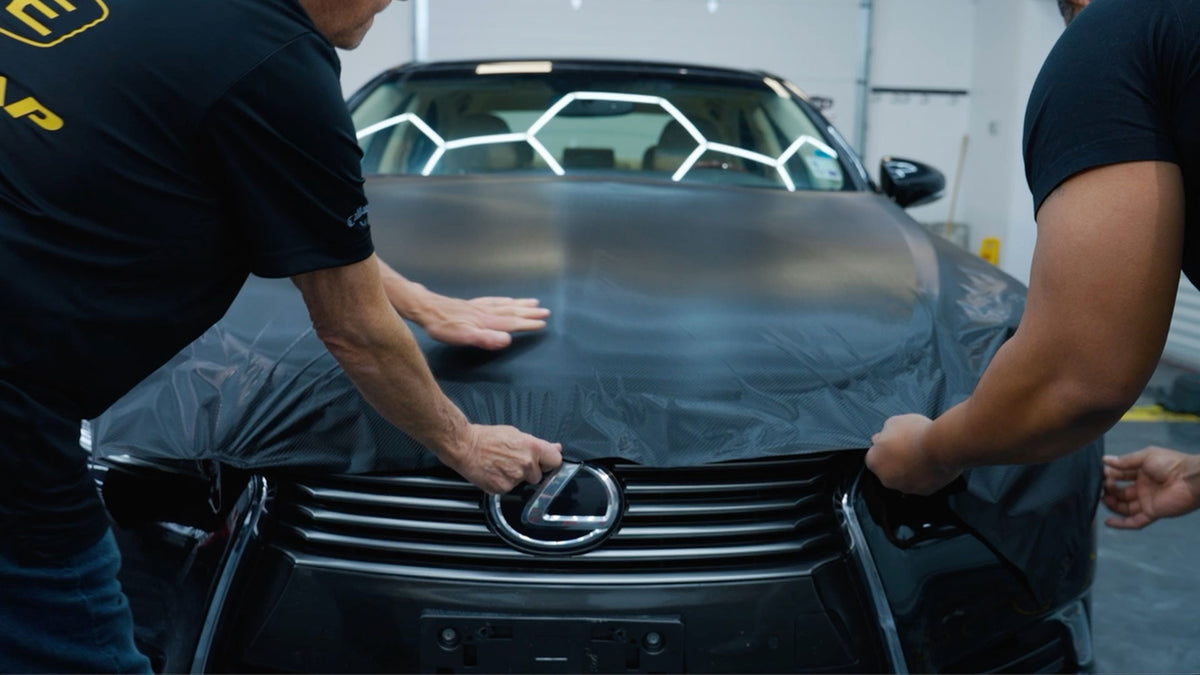 Hood Wrap Installation