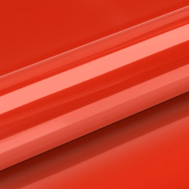 Hexis Red Fluorescent Gloss Vinyl Wrap | HX20615B