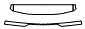 2000 Mazda B2300 Hood, Fender and Grille Kit - PPF