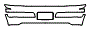 2000 Lexus LX 470 Bumper Kit - PPF