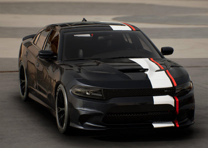 Standard Vehicle Stripe Kit - Single Pinstripe, Pre-Spaced