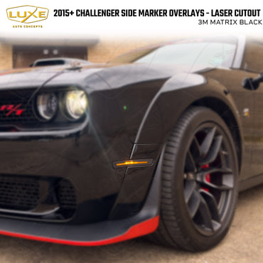 Challenger Side Marker Overlays - Laser Cutout Kit