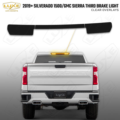 2019+ Silverado 1500/ GMC Sierra Third Brake Light Overlay