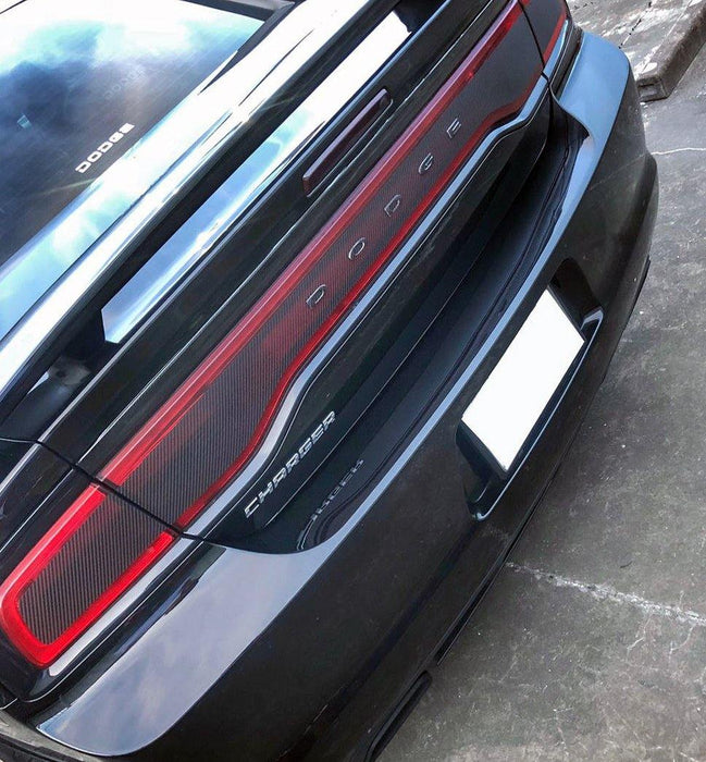 2011-14 Charger Tail Light Tint Kit - Type 1 (Center Overlay) - Luxe Auto Concepts