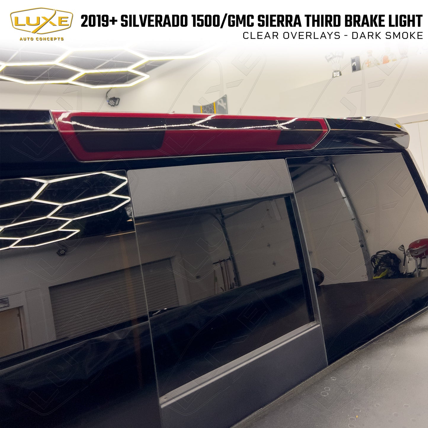 2019+ Silverado 1500/ GMC Sierra Third Brake Light Overlay