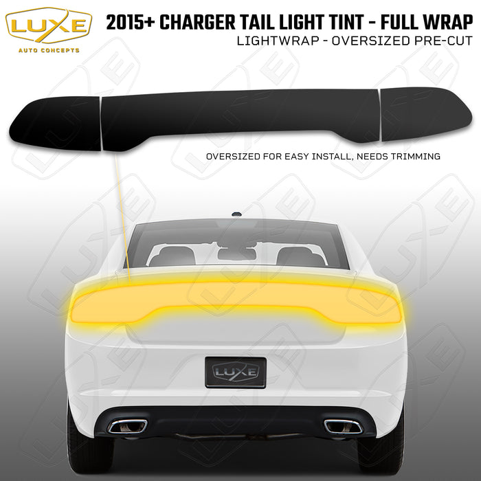 2015+ Kit de tinte de luz trasera del cargador - Tipo 3 (ENVOLTURA COMPLETA)