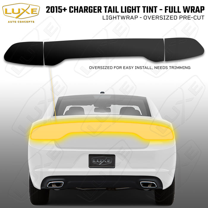 2015+ Charger Tail Light Tint Kit - Full Wrap