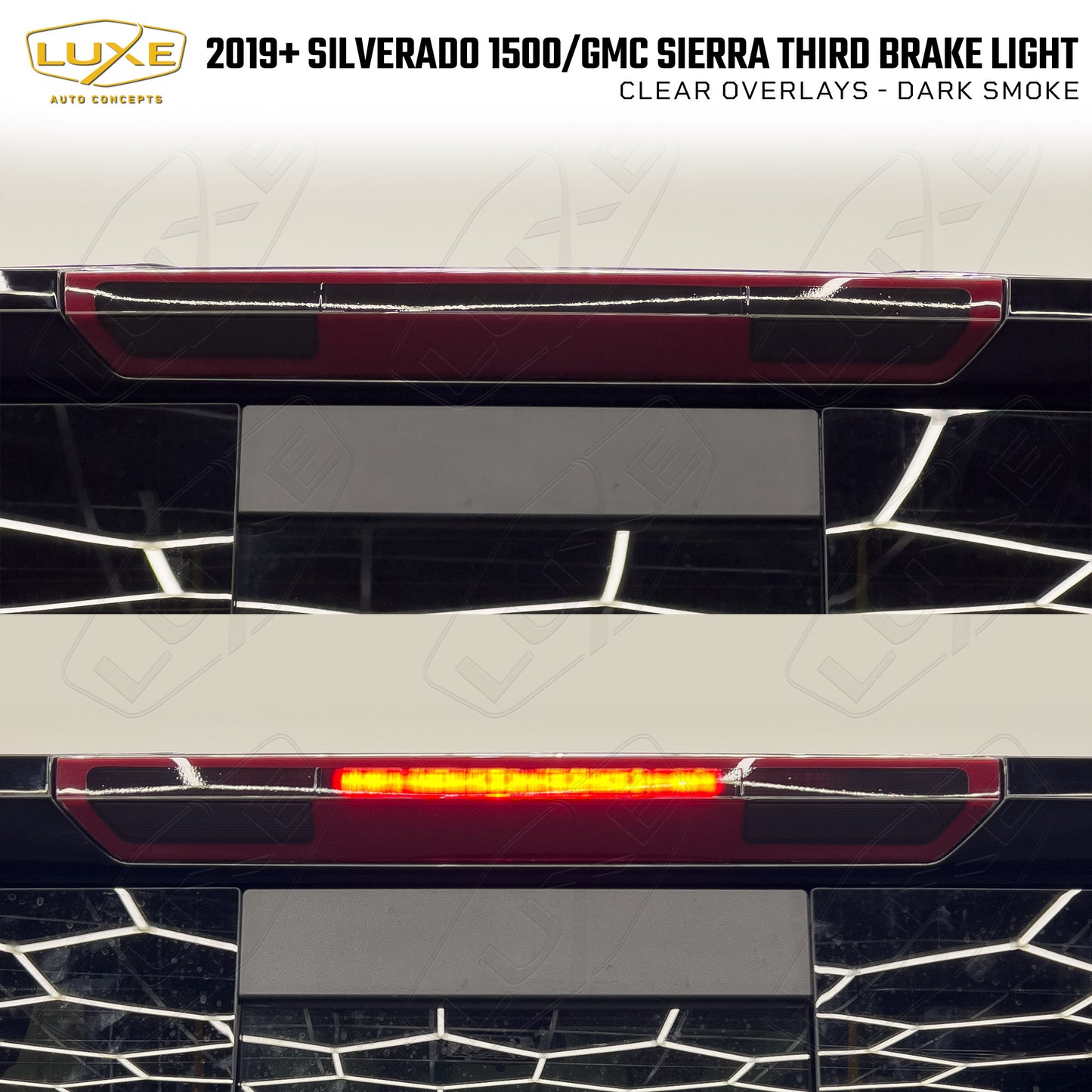Silverado 1500 / GMC Sierra 1500 Third Brake Light Overlay Kit