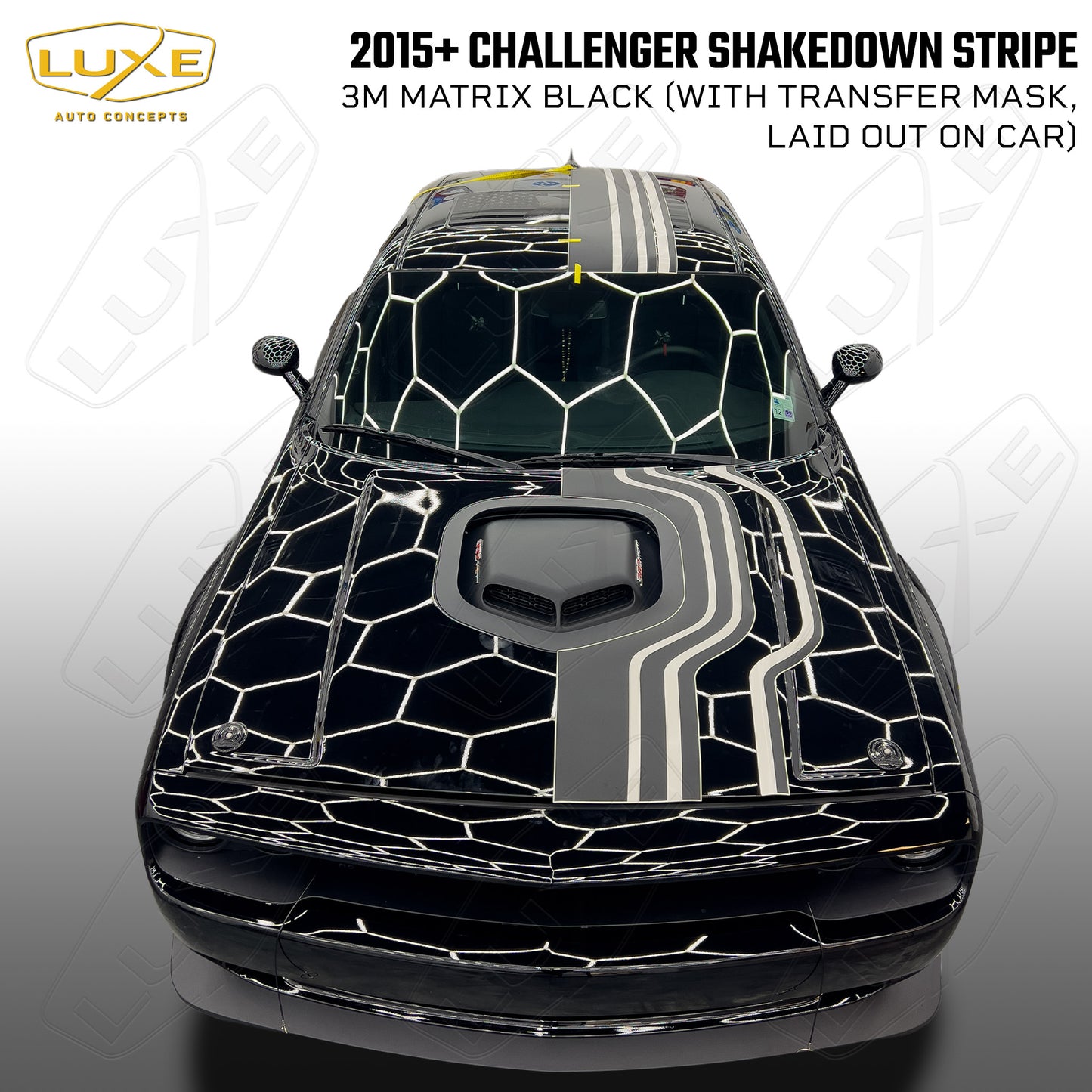 Challenger Shaker Shakedown Stripe Kit