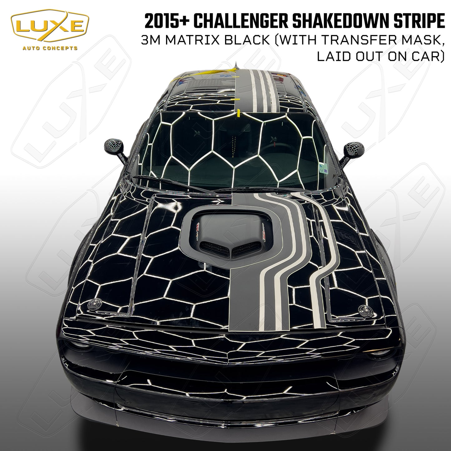 2015+ Dodge Challenger Holeshot Rally Stripe