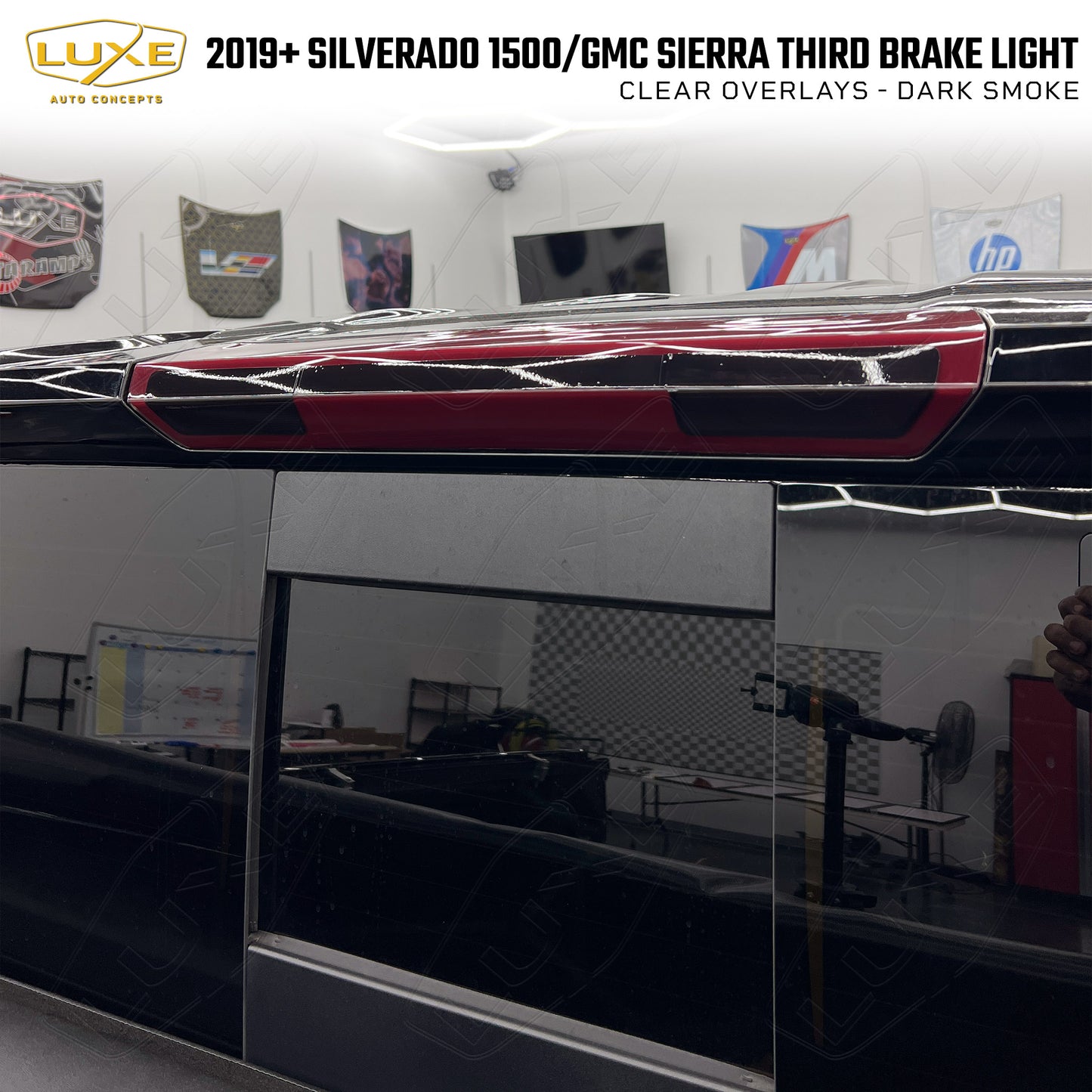 Silverado 1500 / GMC Sierra 1500 Third Brake Light Overlay Kit