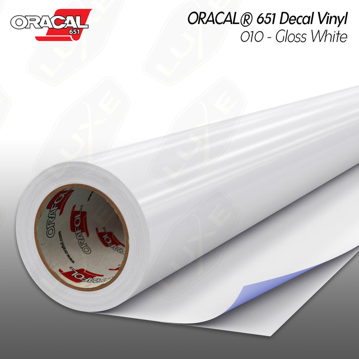 ORACAL® 651 Decal Vinyl - 010 - Gloss White