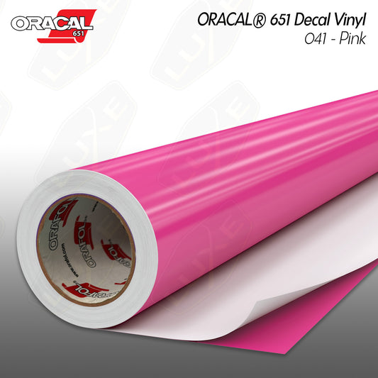 ORACAL® 651 Decal Vinyl - 041 - Pink