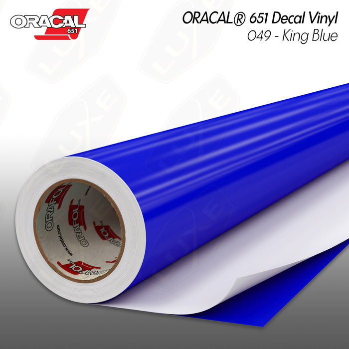 ORACAL® 651 Decal Vinyl - 049 - King Blue