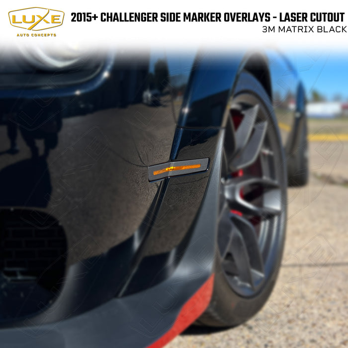 2015+ Dodge Challenger Kit de tinte de marcador lateral