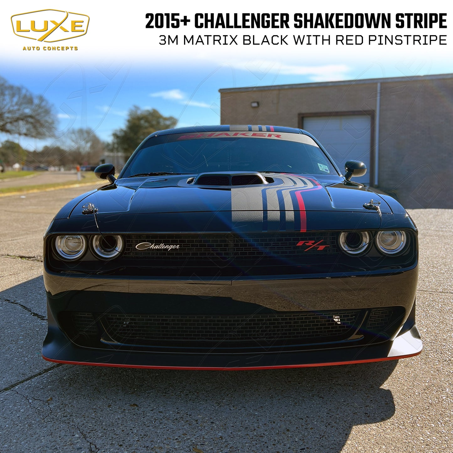 2015+ Dodge Challenger Holeshot Rally Stripe