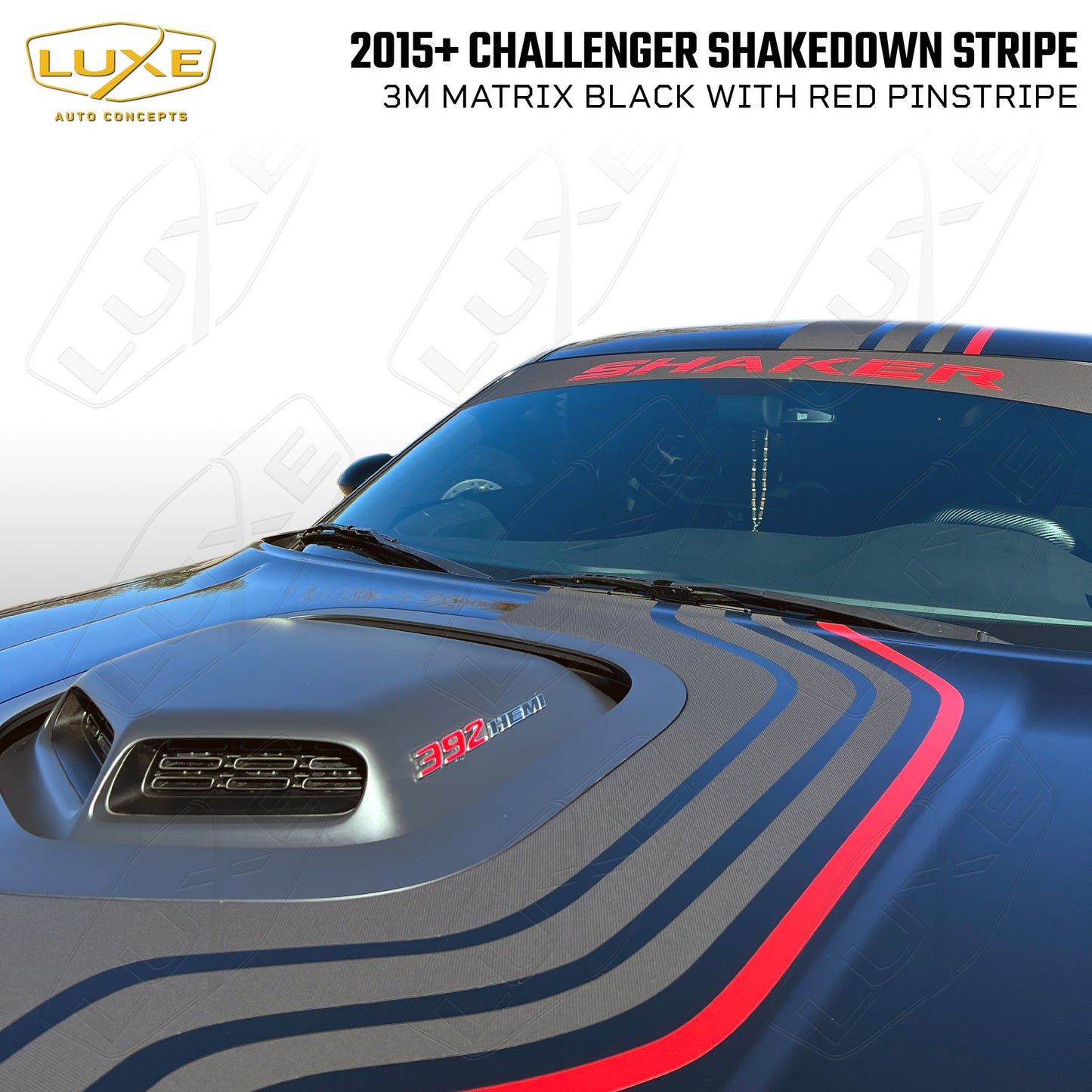 Challenger Shaker Shakedown Stripe Kit