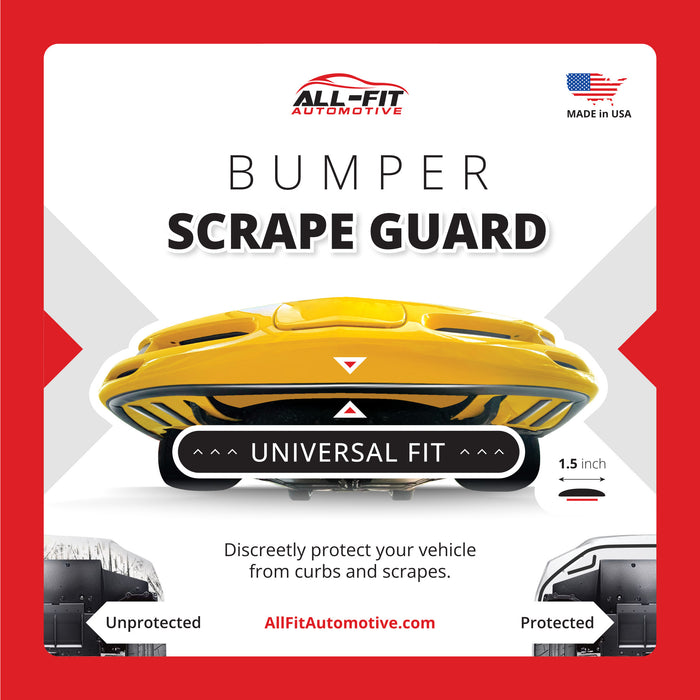 Bumper Scrape Guard - Easy, Customizable Hidden Protection