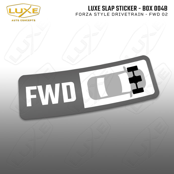 Forza P.I. Slap Stickers - Drivetrain