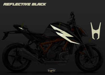 2020 KTM 1290 Superduke R Graphics Reflective Overlays - Luxe Auto Concepts